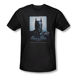 Batman Arkham Origins - Mens Two Sides Slim Fit T-Shirt