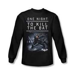 Batman Arkham Origins - Mens One Night Longsleeve T-Shirt