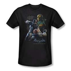 Batman Arkham Origins - Mens Punch Slim Fit T-Shirt