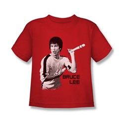 Bruce Lee - Little Boys Nunchucks T-Shirt