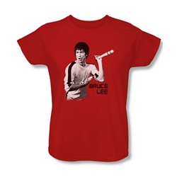 Bruce Lee - Womens Nunchucks T-Shirt