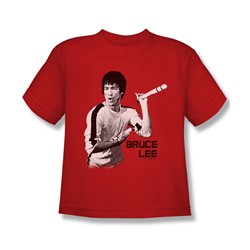 Bruce Lee - Big Boys Nunchucks T-Shirt