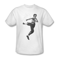 Bruce Lee - Mens Flying Kick T-Shirt