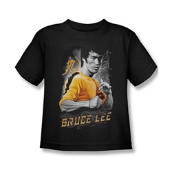Bruce Lee - Little Boys Yellow Dragon T-Shirt