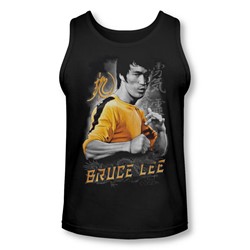 Bruce Lee - Mens Yellow Dragon Tank-Top