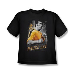 Bruce Lee - Big Boys Yellow Dragon T-Shirt