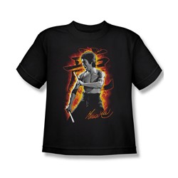 Bruce Lee - Big Boys Dragon Fire T-Shirt