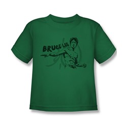 Bruce Lee - Little Boys Brush Lee T-Shirt