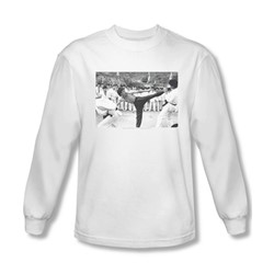 Bruce Lee - Mens Kick To The Head Longsleeve T-Shirt