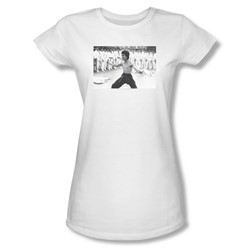 Bruce Lee - Juniors Triumphant Sheer T-Shirt