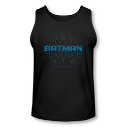 Batman - Mens Bat Tech Logo Tank-Top