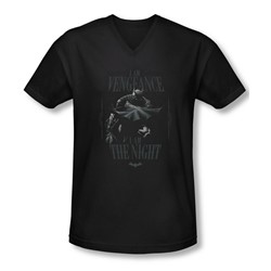 Batman - Mens I Am V-Neck T-Shirt