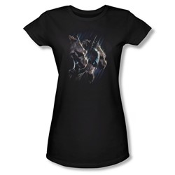 Batman - Juniors Gargoyles Sheer T-Shirt