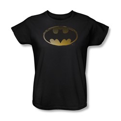 Batman - Womens Halftone Bat T-Shirt