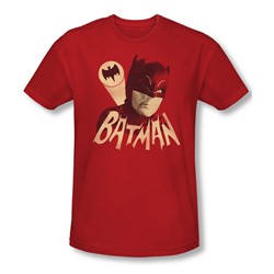 Batman Classic Tv - Mens Bat Signal Slim Fit T-Shirt