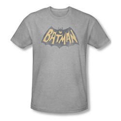 Batman Classic Tv - Mens Show Logo Slim Fit T-Shirt