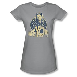 Batman Classic Tv - Juniors Meeyow! Sheer T-Shirt