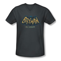 Batman Classic Tv - Mens In Color V-Neck T-Shirt