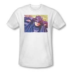 Batman Classic Tv - Mens Smooth Groove Slim Fit T-Shirt
