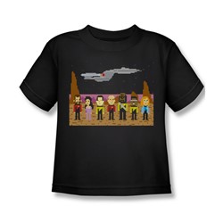 Star Trek - Little Boys Tng Trexel Crew T-Shirt