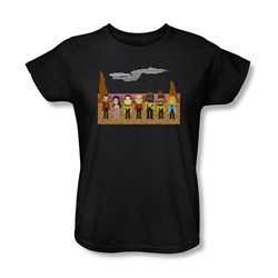 Star Trek - Womens Tng Trexel Crew T-Shirt