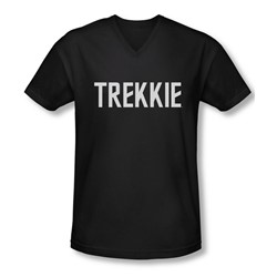 Star Trek - Mens Trekkie V-Neck T-Shirt