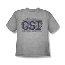 Csi - Big Boys Distressed Logo T-Shirt