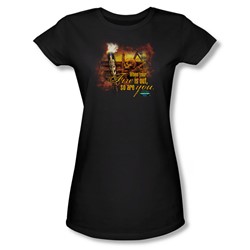 Survivor - Juniors Fires Out Sheer T-Shirt