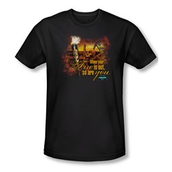 Survivor - Mens Fires Out Slim Fit T-Shirt