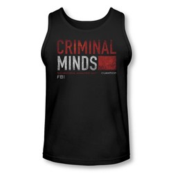 Criminal Minds - Mens Title Card Tank-Top