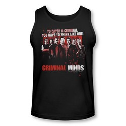 Criminal Minds - Mens Think Like One Tank-Top