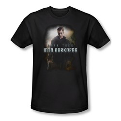 Star Trek - Mens Darkness Kirk Slim Fit T-Shirt