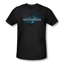 Star Trek - Mens Into Darkness Logo Slim Fit T-Shirt