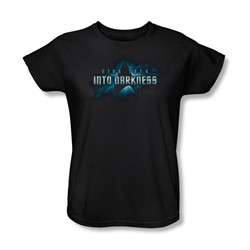Star Trek - Womens Into Darkness Logo T-Shirt