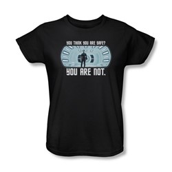 Star Trek - Womens Not Safe T-Shirt