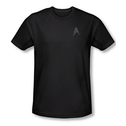Star Trek - Mens Darkness Command Logo Slim Fit T-Shirt