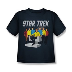 Star Trek - Little Boys Vector Crew T-Shirt