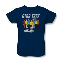 Star Trek - Womens Vector Crew T-Shirt