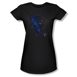 Star Trek - Juniors Spock Constellations Sheer T-Shirt