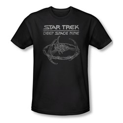 Star Trek - Mens Ds9 Station Slim Fit T-Shirt