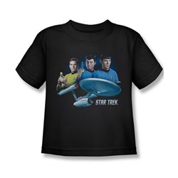 Star Trek - Little Boys Main Three T-Shirt