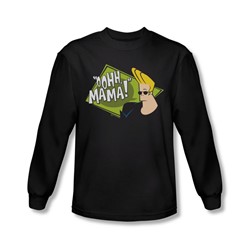 Johnny Bravo - Mens Oohh Mama Longsleeve T-Shirt
