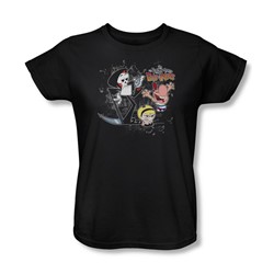 Billy & Mandy - Womens Splatter Cast T-Shirt
