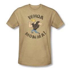 Johnny Bravo - Mens Whoa Momma T-Shirt