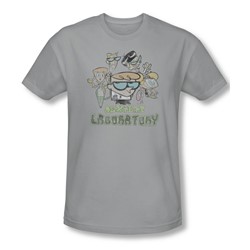 Dexter'S Laboratory - Mens Vintage Cast Slim Fit T-Shirt