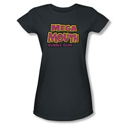 Dubble Bubble - Juniors Mega Mouth Sheer T-Shirt