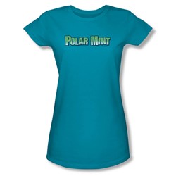 Dubble Bubble - Juniors Polar Mint Sheer T-Shirt