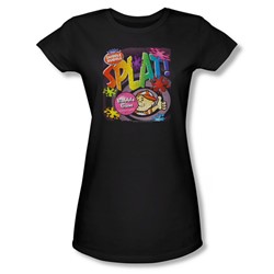 Dubble Bubble - Juniors Splat Gum Sheer T-Shirt