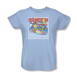 Dubble Bubble - Womens Surfn Usa Gum T-Shirt