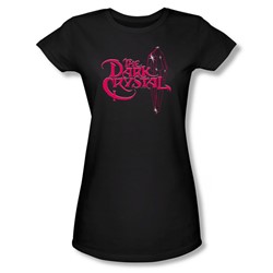 Dark Crystal - Juniors Bright Logo Sheer T-Shirt
